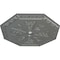 Ekena Millwork Spring Octagonal Ceiling Medallion (Fits Canopies up to 3"), 29 1/8"OD x 2 1/4"ID x 1 1/8"P, Silver CM30SPSLS - alternate 4